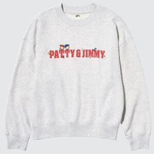 Uniqlo Sanrio characters sweatshirt Patty & Jimmy